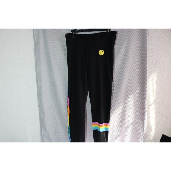 Lauren Moshi Joggers Colorful Chain SZ S Sweatpants Reggae Designer Brand - Picture 3 of 8